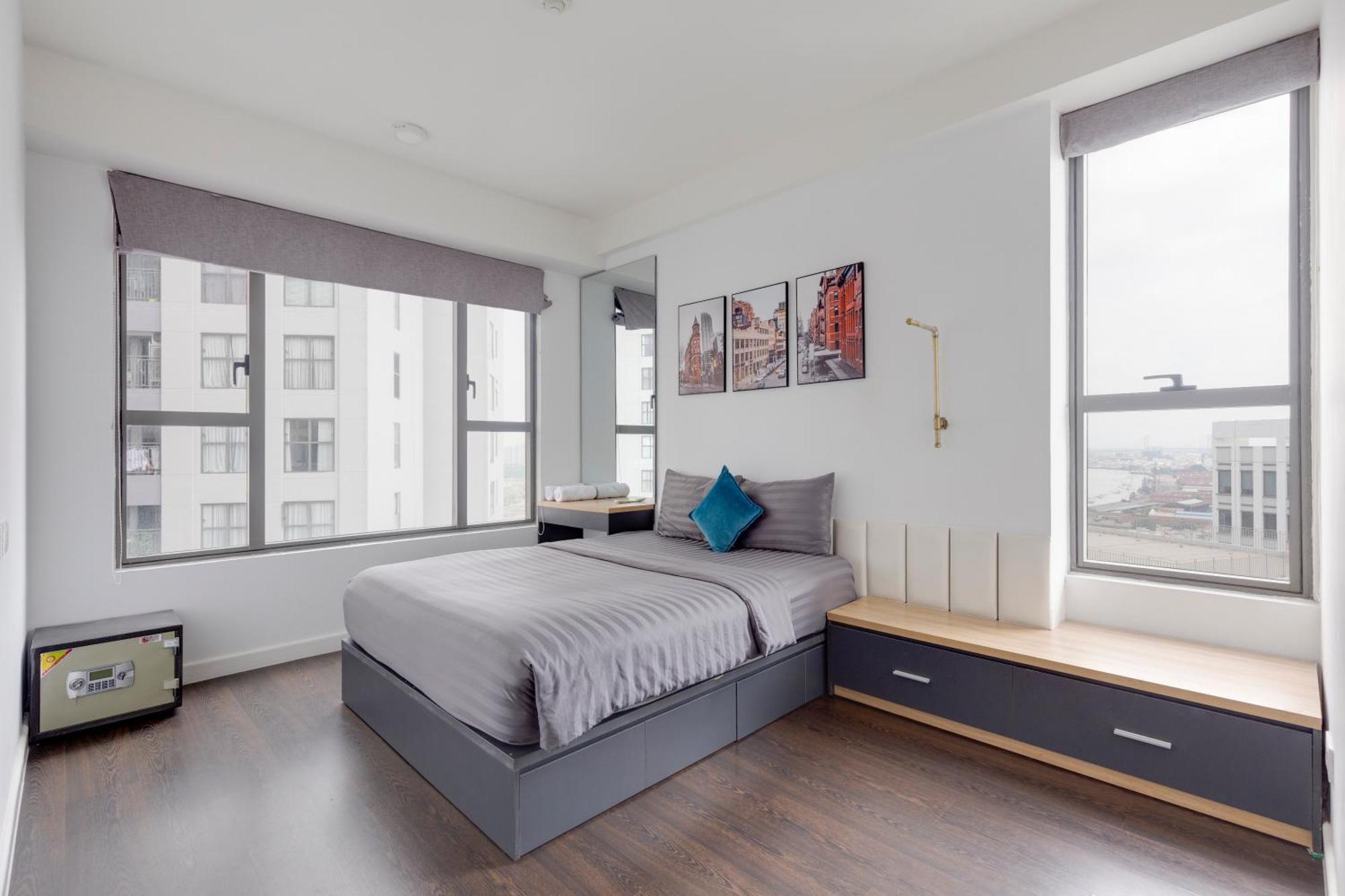 Smile Home Tresor Apartment - Modern Comfortable Хошимін Екстер'єр фото
