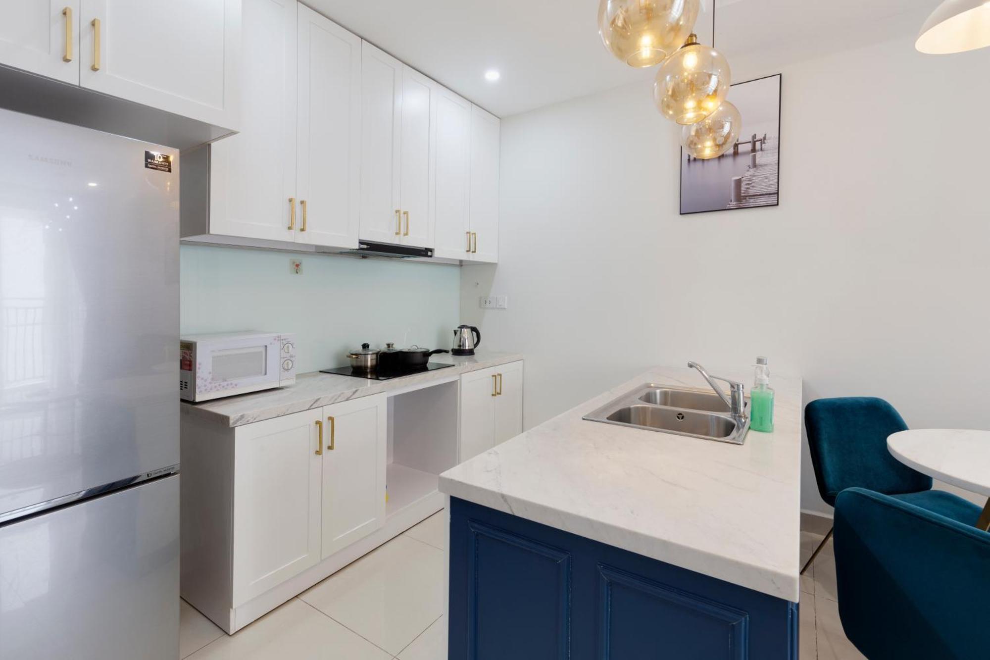 Smile Home Tresor Apartment - Modern Comfortable Хошимін Екстер'єр фото