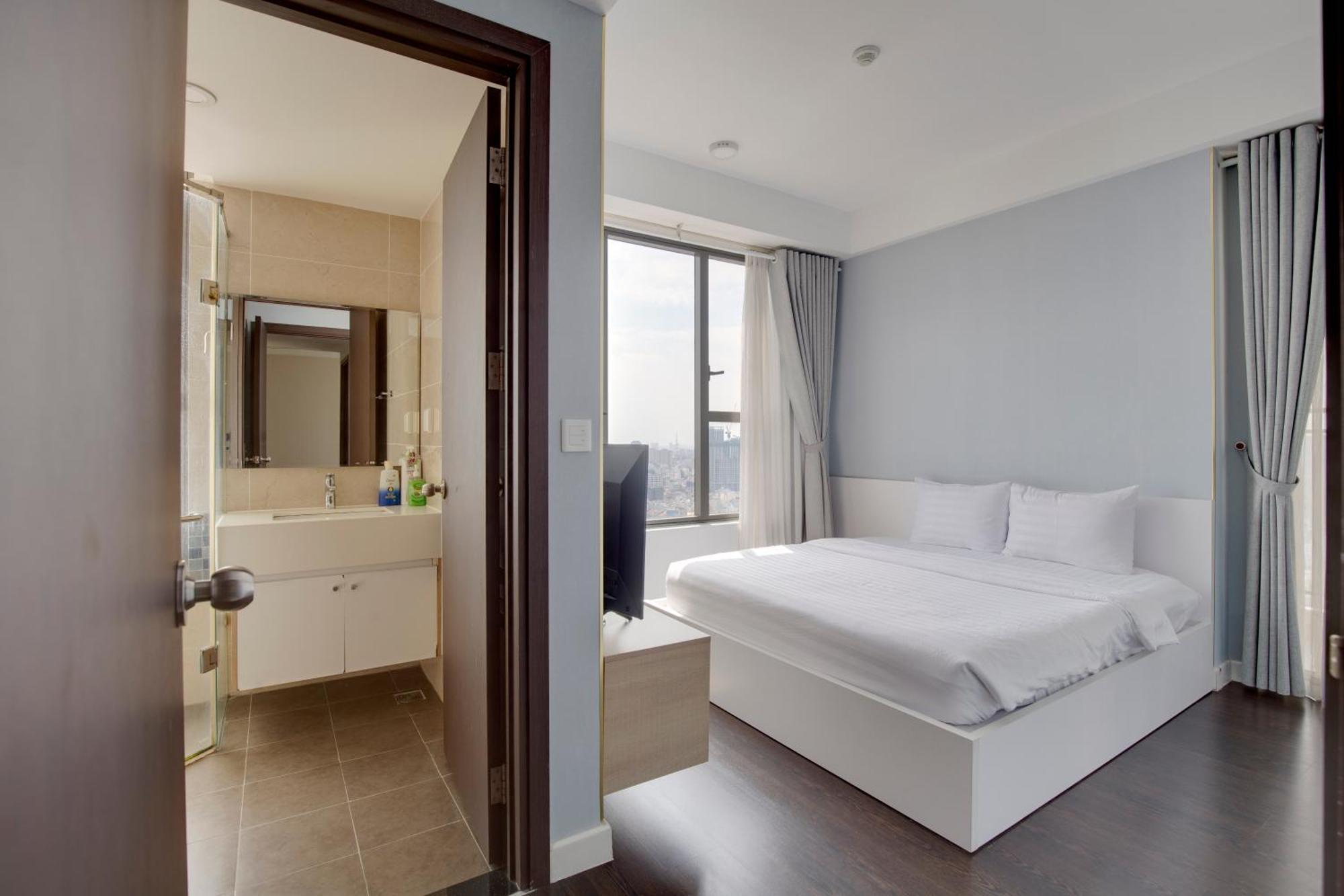 Smile Home Tresor Apartment - Modern Comfortable Хошимін Екстер'єр фото