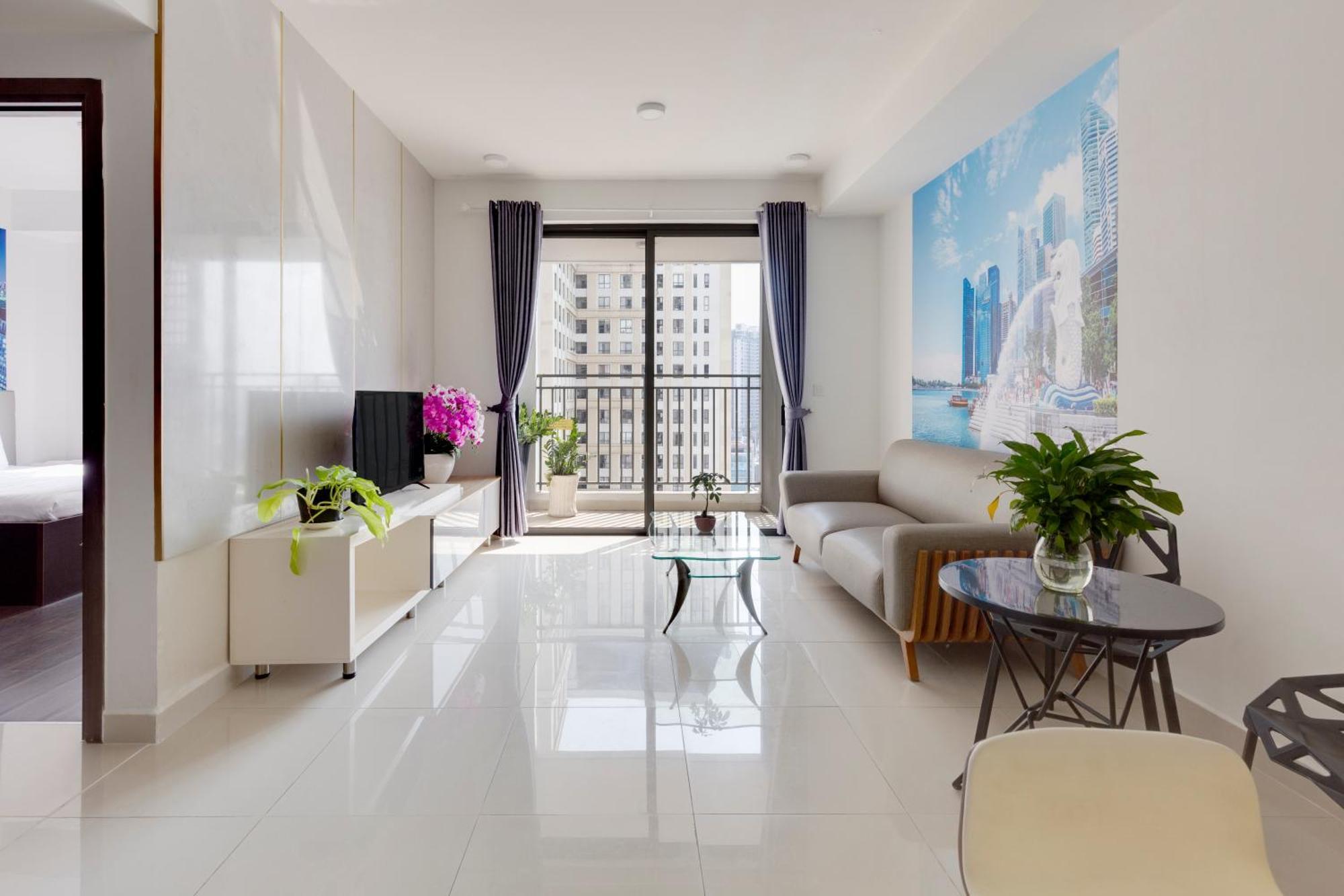 Smile Home Tresor Apartment - Modern Comfortable Хошимін Екстер'єр фото