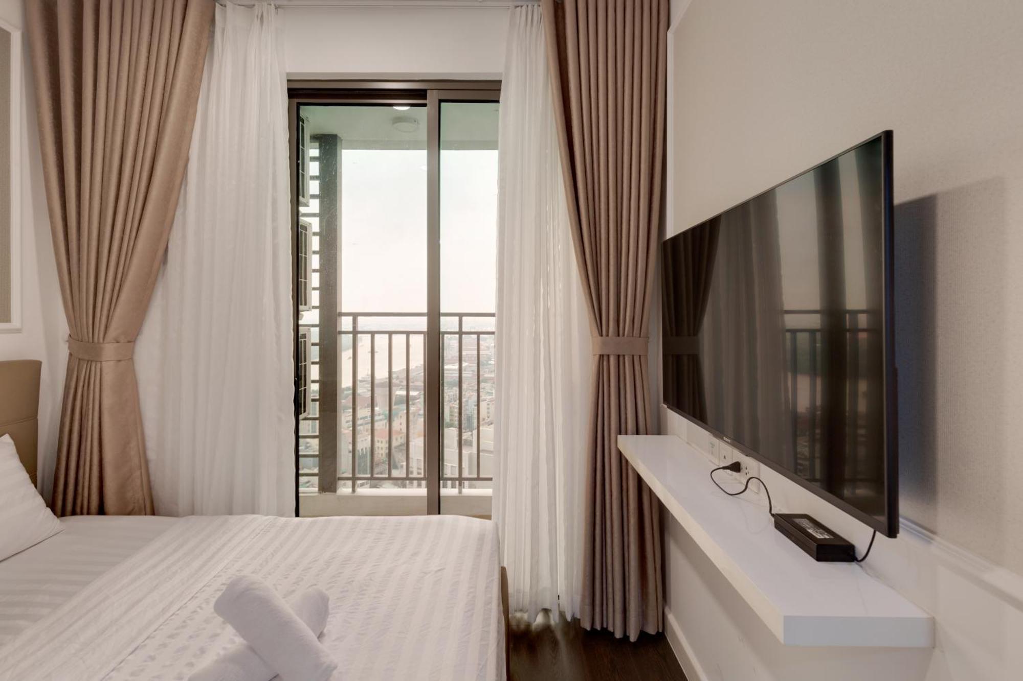 Smile Home Tresor Apartment - Modern Comfortable Хошимін Екстер'єр фото